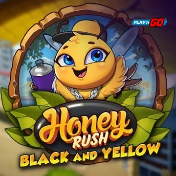PlaynGo : Honey Rush Black and Yellow - QUEENBET138